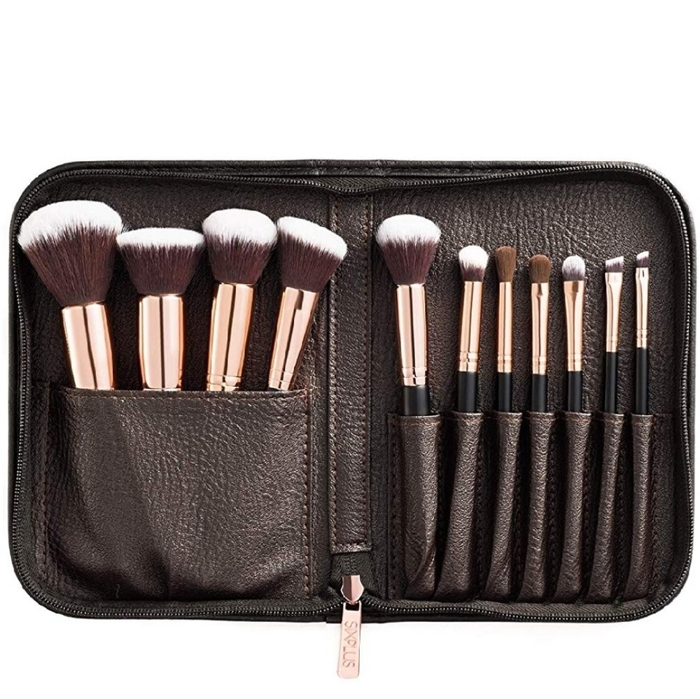 Brush set with case